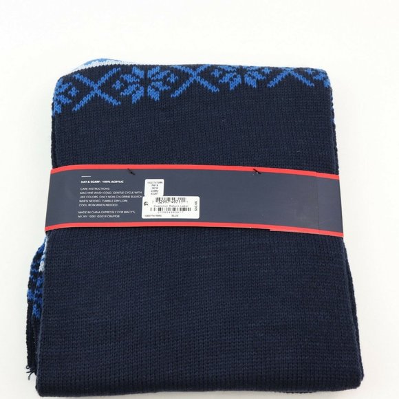 Club Room, Men’s Bulldog Hat & Scarf Set, MSRP $50 - Picture 3 of 7